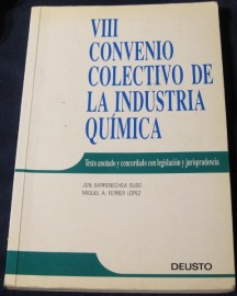VIII CONVENIO COLECTIVO DE LA INDUSTRIA QUIMICA